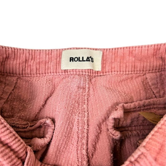 ROLLAS Straight Leg Corduroy Pants Pink (Size 27) - Picture 5 of 9